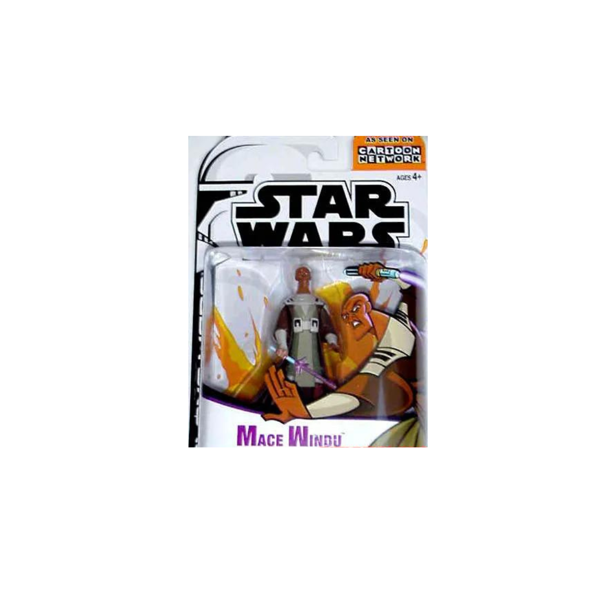 Star Wars Mace Windu Clone Wars Cartoon Collection 1st Season 2003