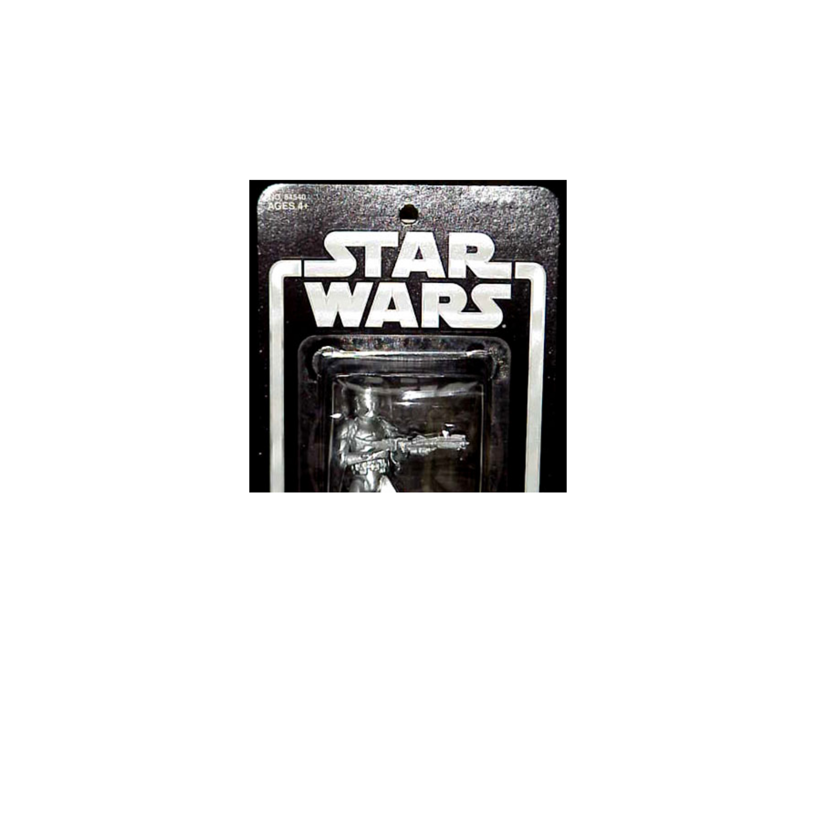 Star Wars Silver Clone Trooper 2003 Exclusive Action Figure