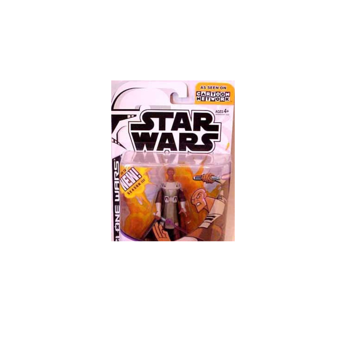 Star Wars Mace Windu Clone Wars Cartoon Collection 2005