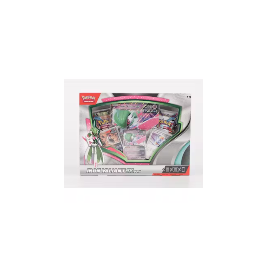 Pokemon Roaring Moon ex / Iron Valiant ex Box