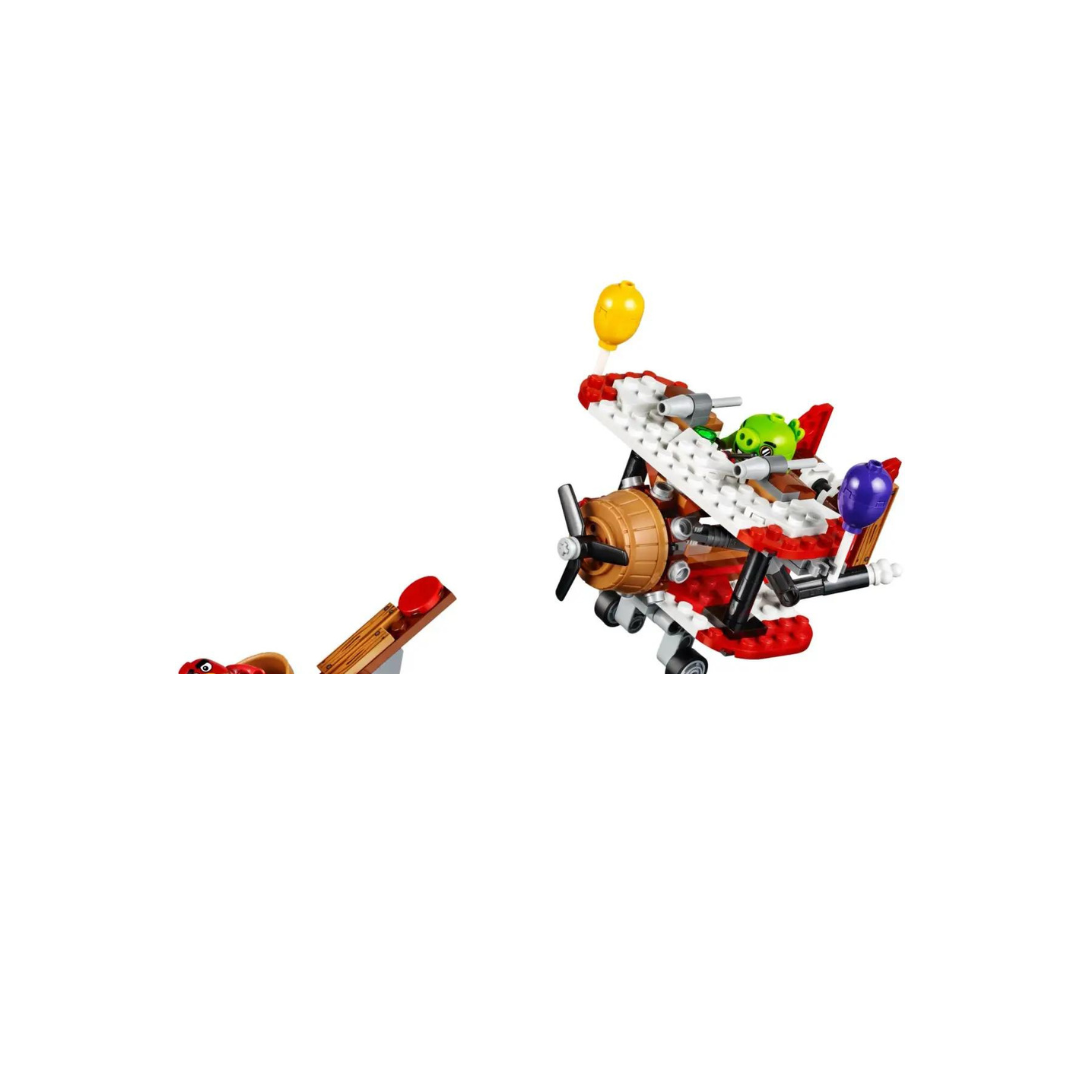 Lego Angry Birds Piggy Plane Attack