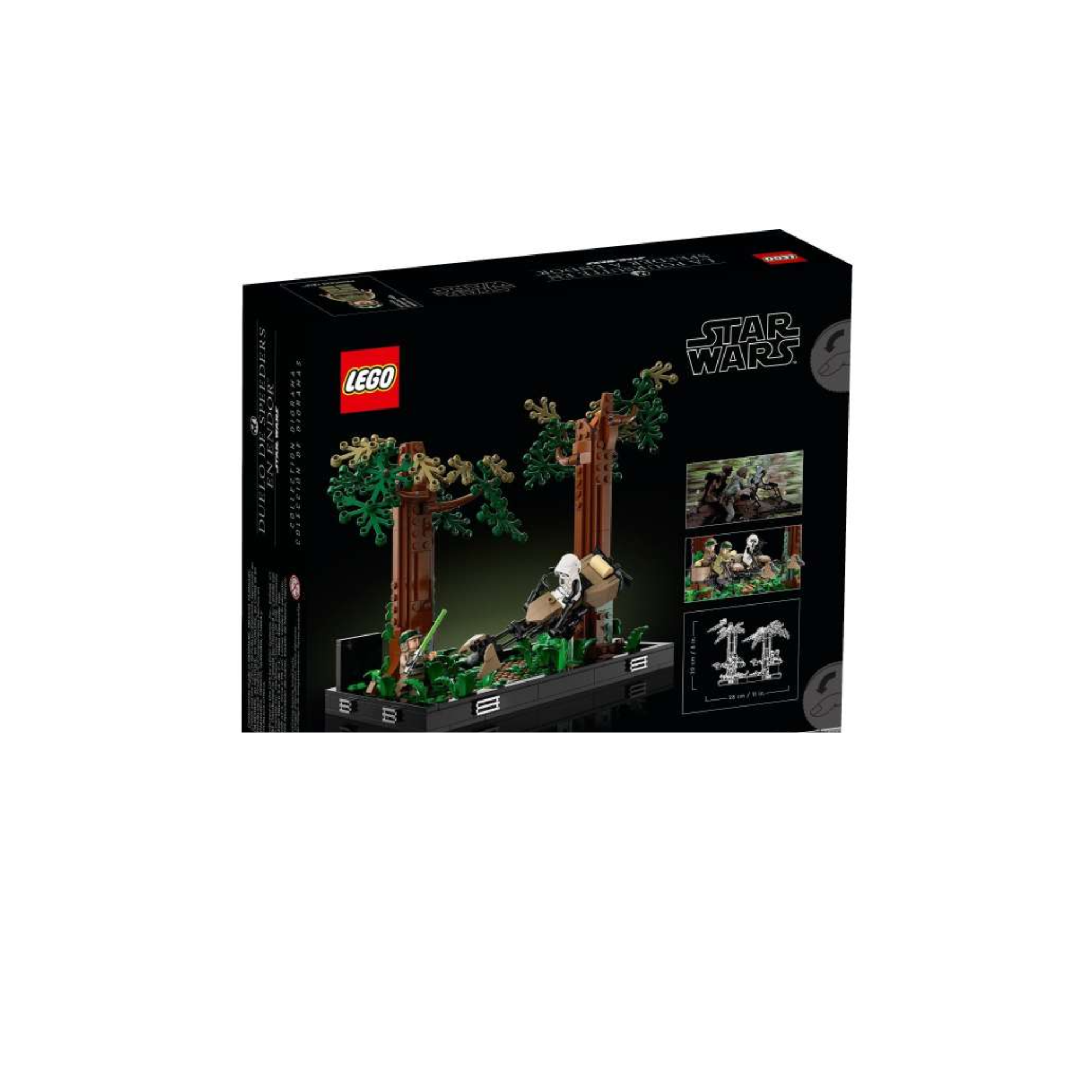 Lego Star Wars Endor Speeder Chase Diorama