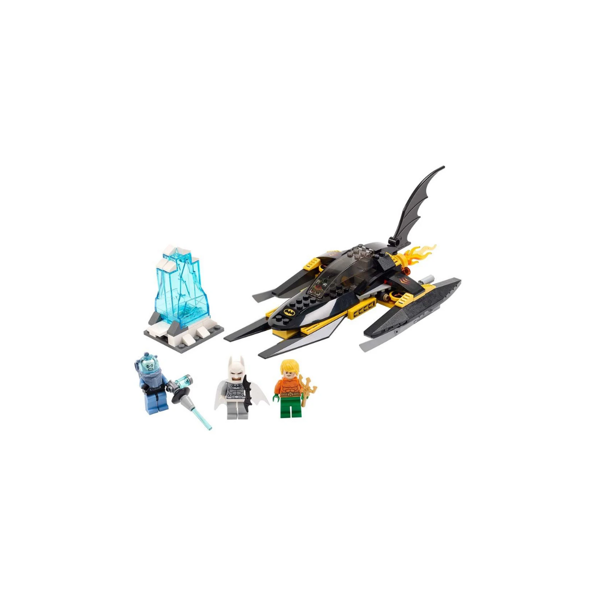 LEGO DC Comics Super Heroes Arctic Batman vs Mr Freeze Aquaman on Ice