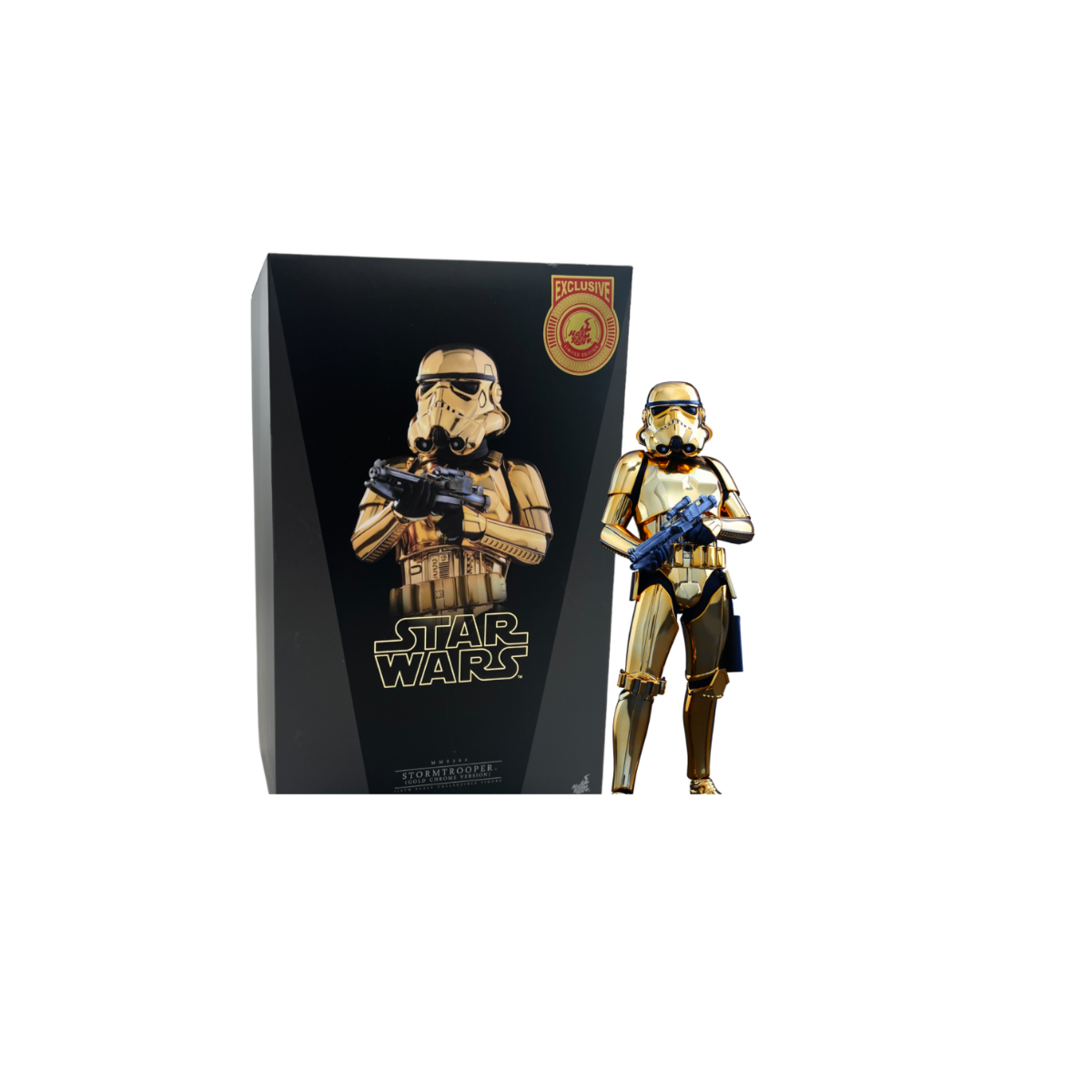 Star Wars Stormtrooper Gold Chrome Version