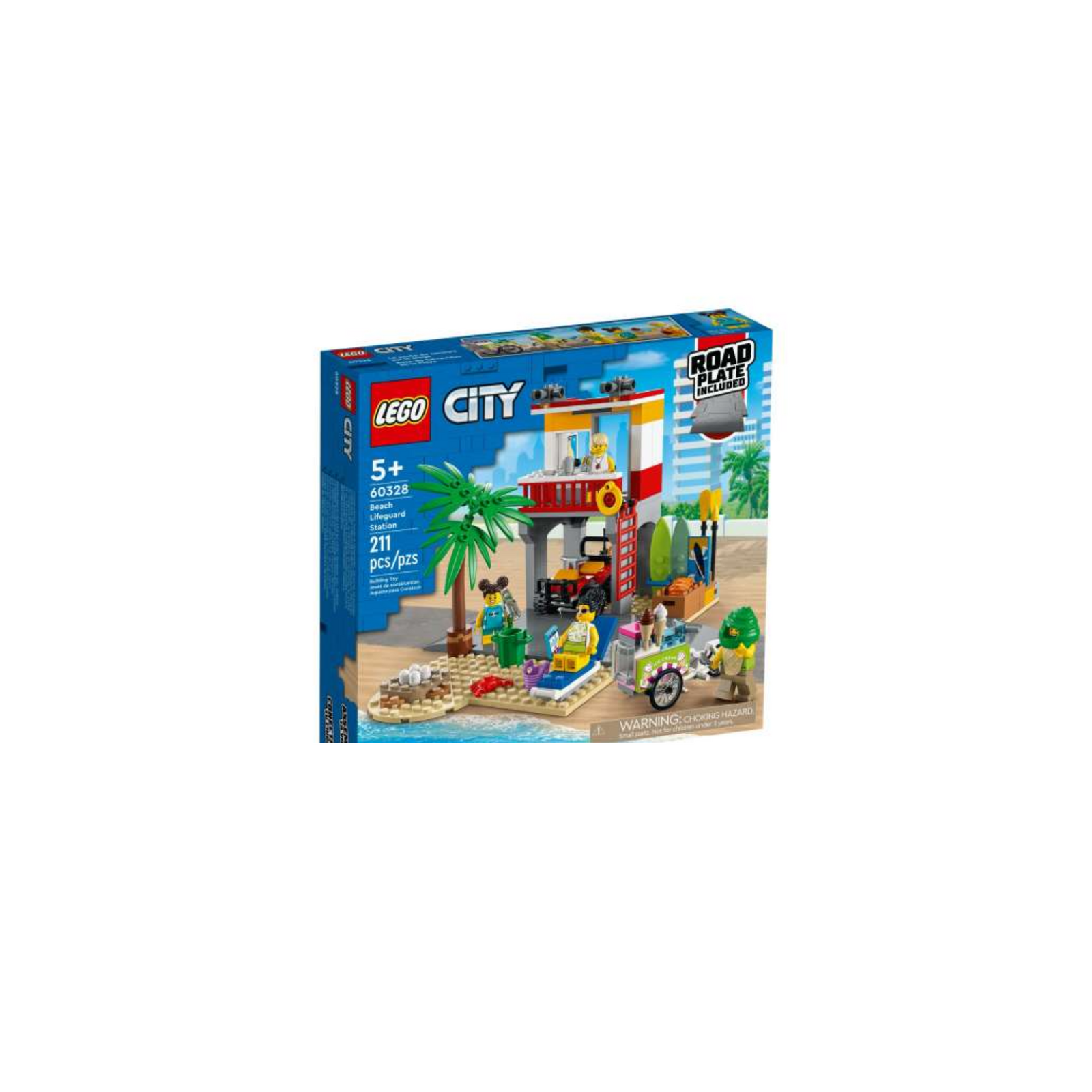 Lego City Beach Lifeguard Station
