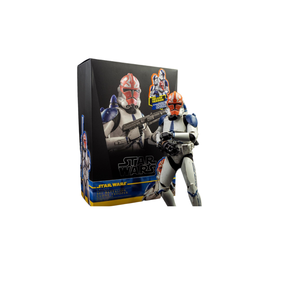 Star Wars The Clone Wars 501st Battalion Clone Trooper Deluxe Version
