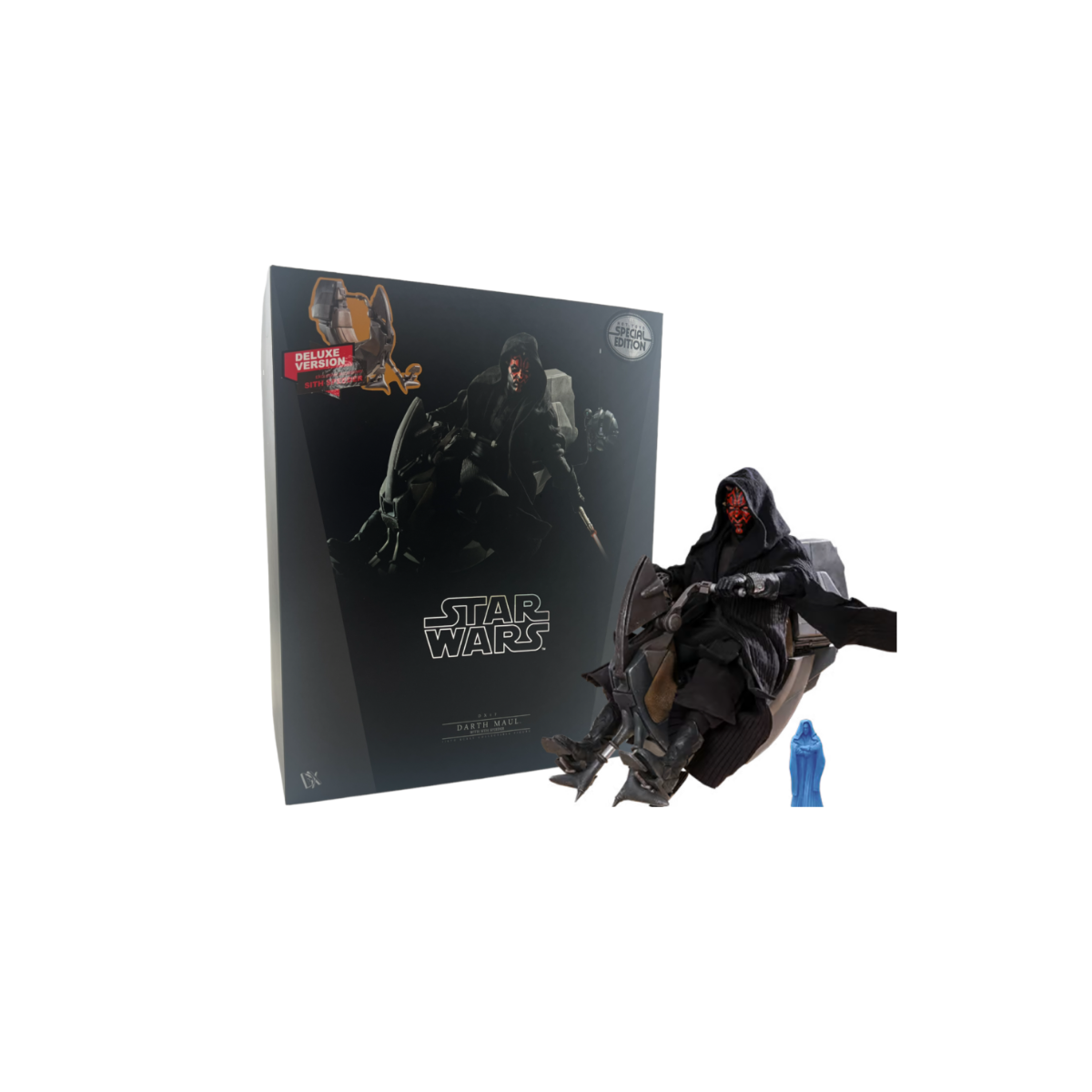 Star Wars Episode I The Phantom Menace Darth Maul with Sith Speeder Special Edition