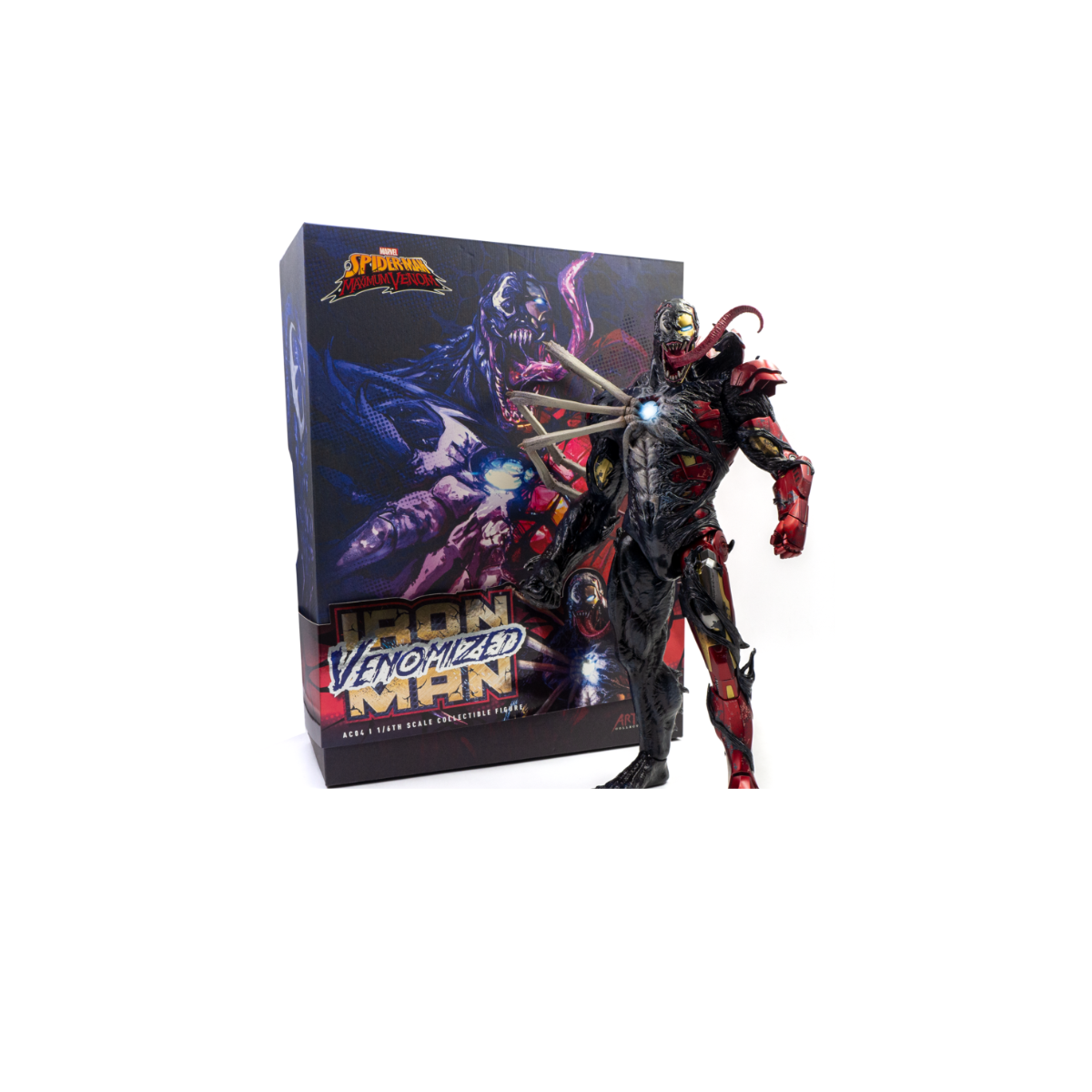 Marvel’s Spider-Man Maximum Venom Venomized Iron Man Regular Edition