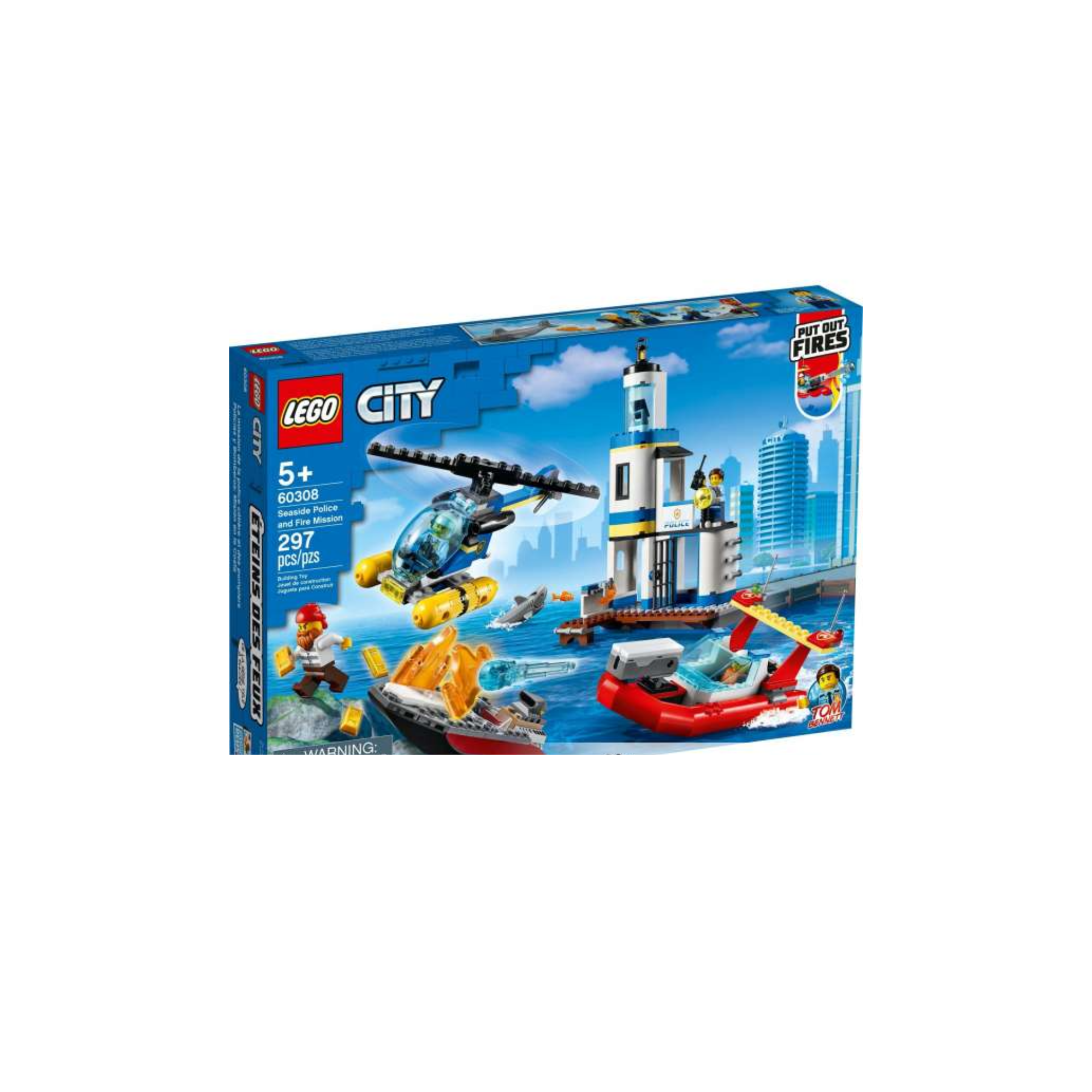 Lego City Seaside Police and Fire Mission