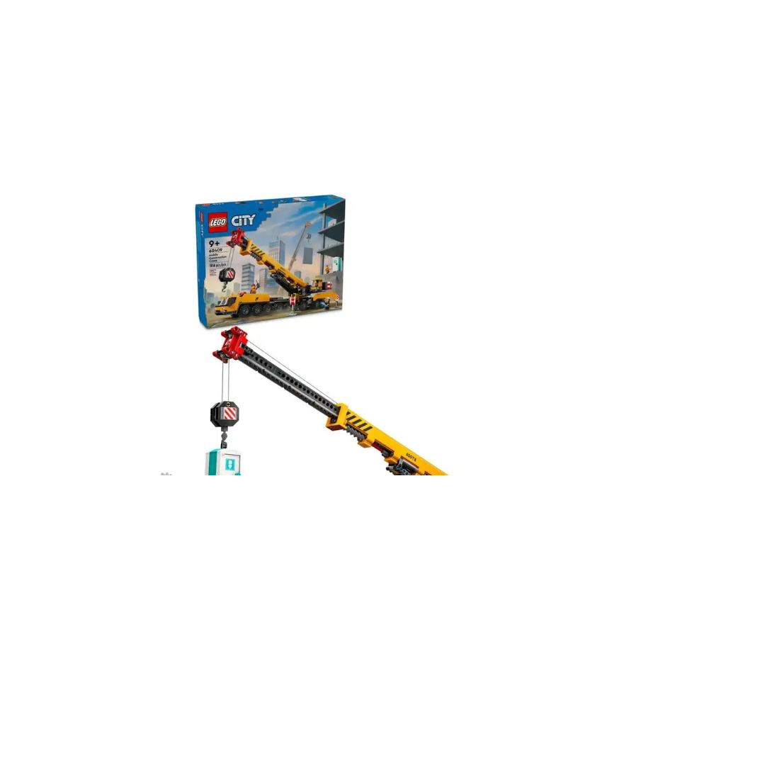 Lego City Yellow Mobile Construction Crane