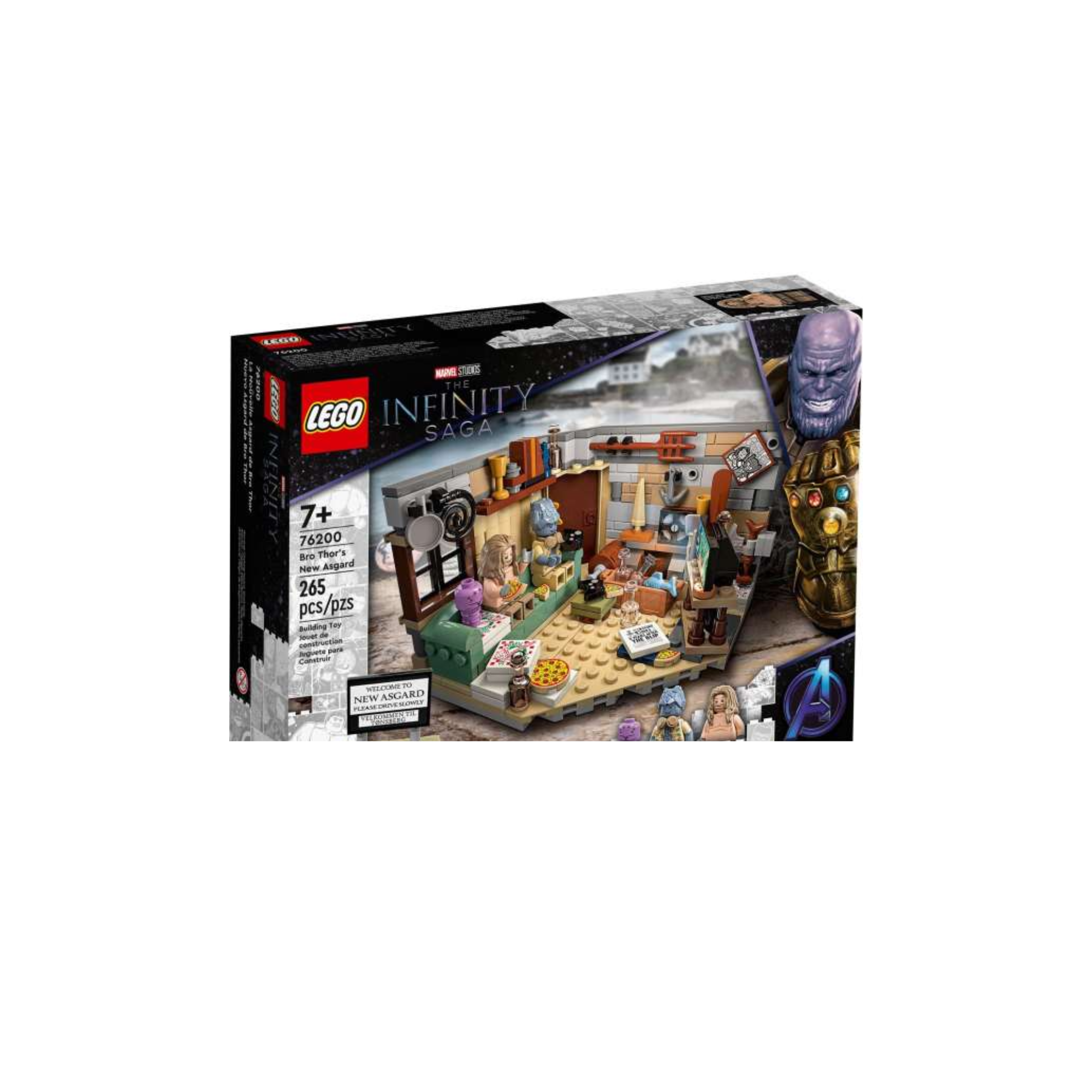 Marvel Lego Bro Thor's New Asgard Thor's New Temple