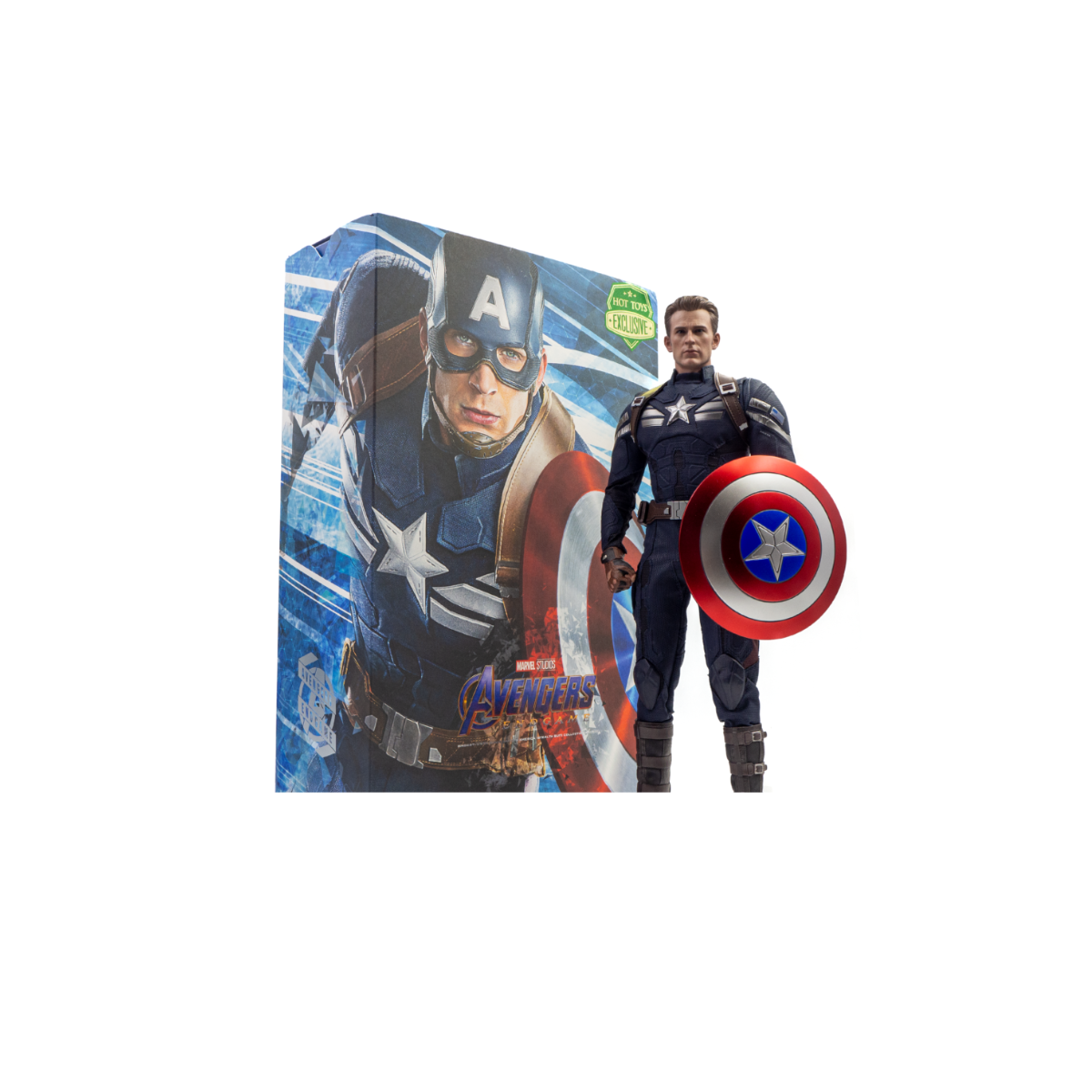 Avengers Endgame Captain America Stealth Suit 1:6 Scale Collectible Figure