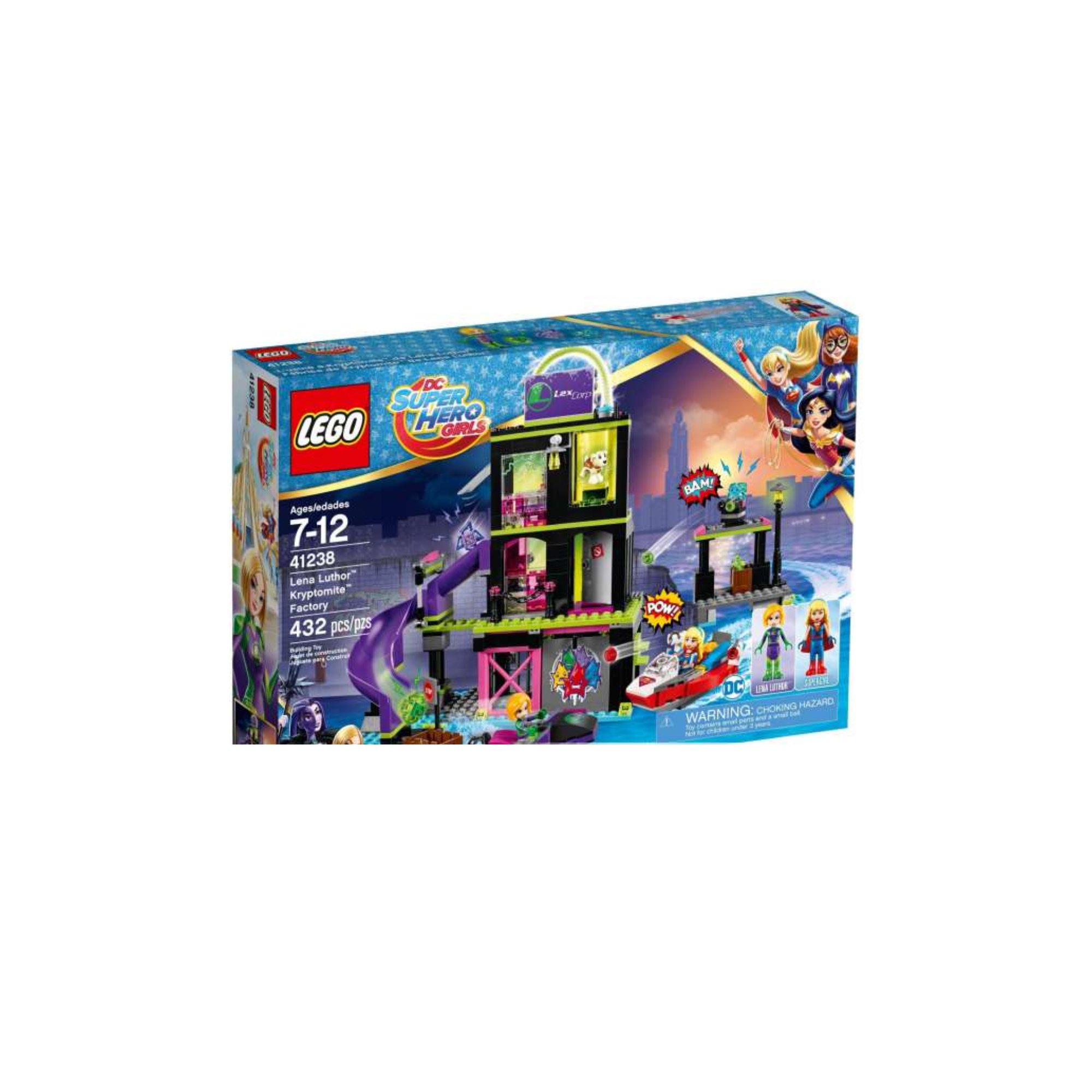 LEGO DC Lena Luthor Kryptomite Factory