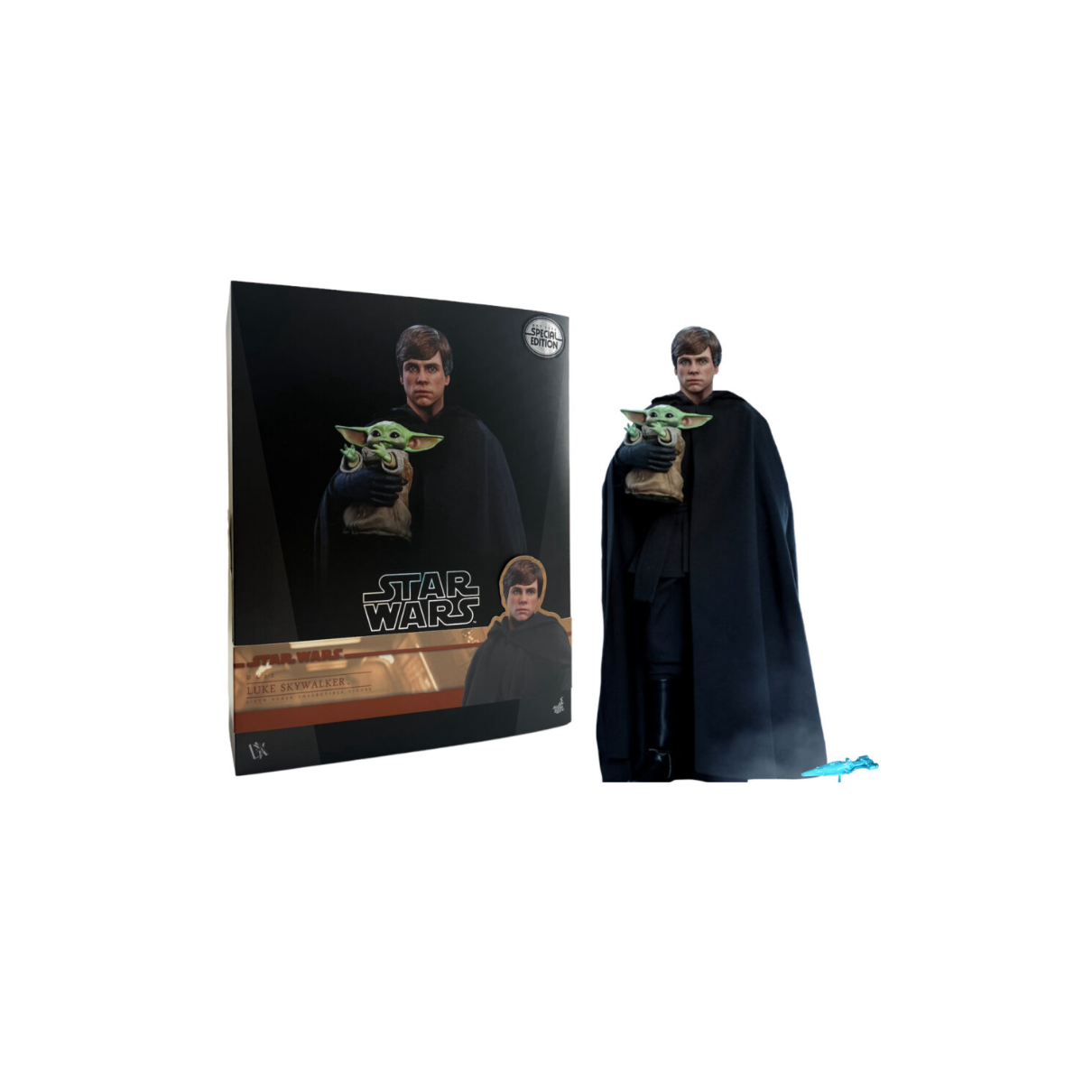 Star Wars The Mandalorian 1:6 Scale Luke Skywalker Special Edition Collectible Figure
