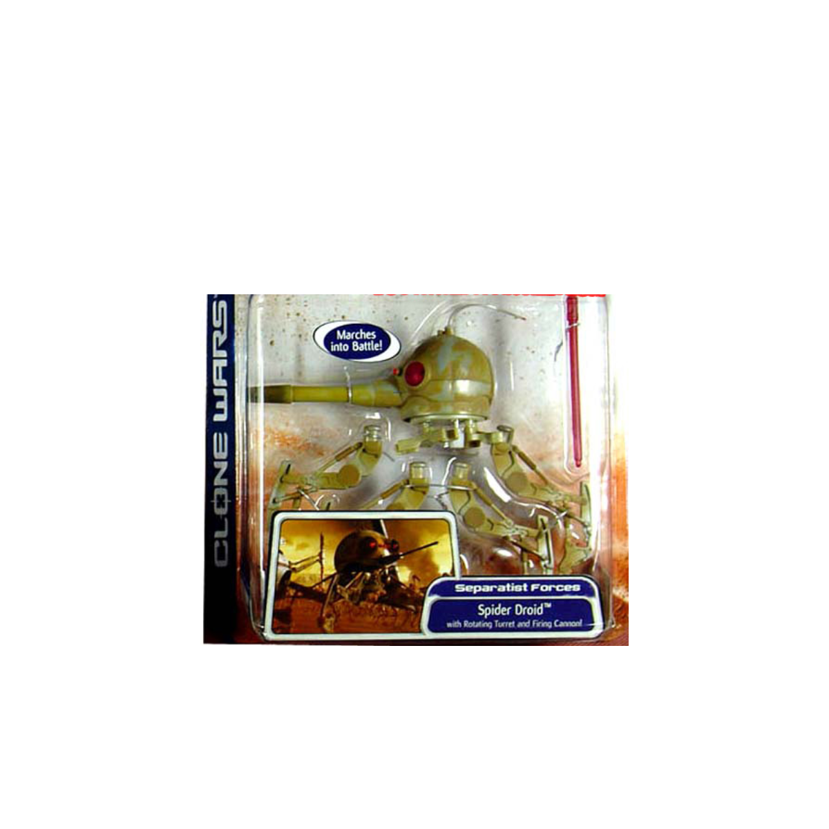 Star Wars Spider Droid Separatist Forces Clone Wars 2003