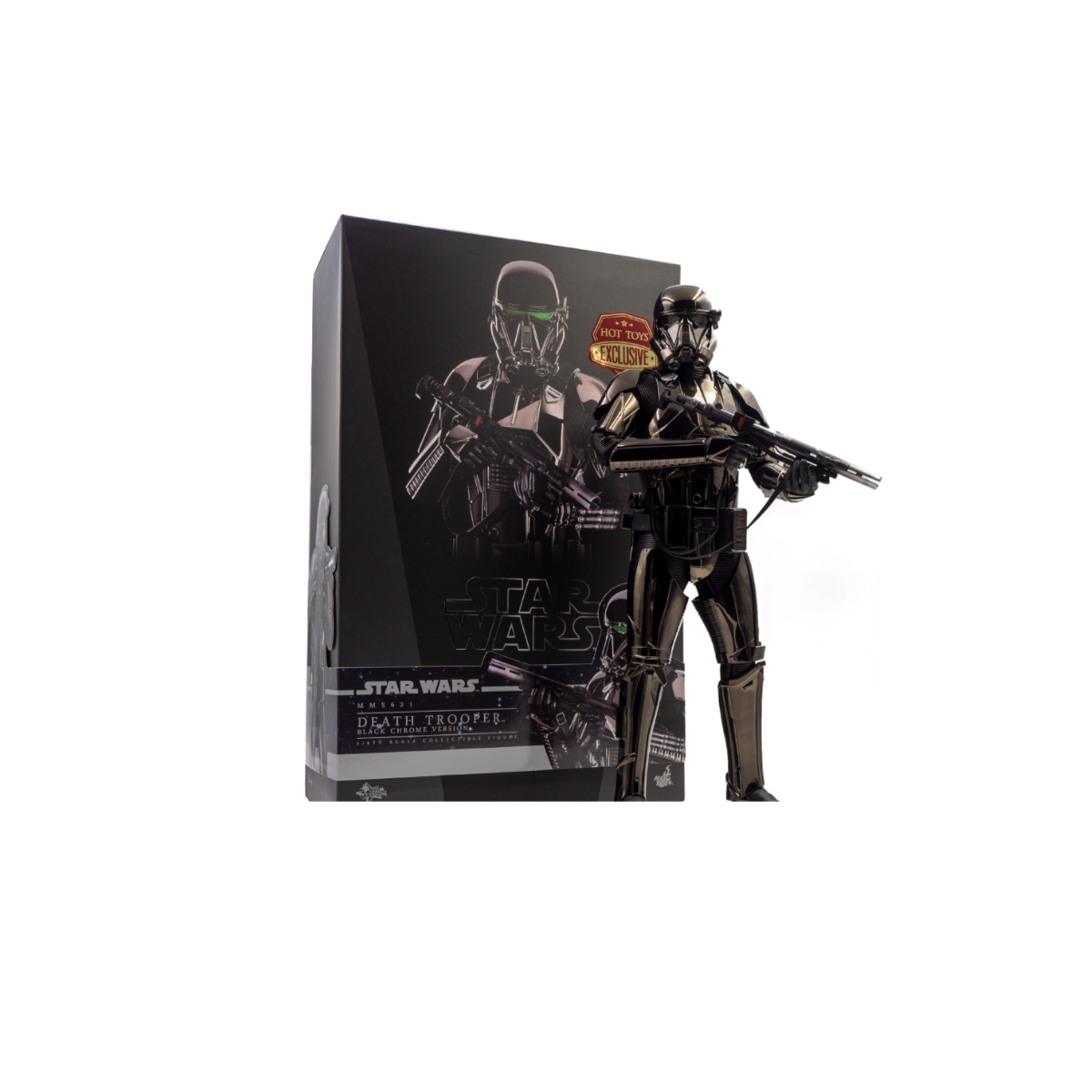 Star Wars 1/6th scale Death Trooper Black Chrome Version Collectible Figure