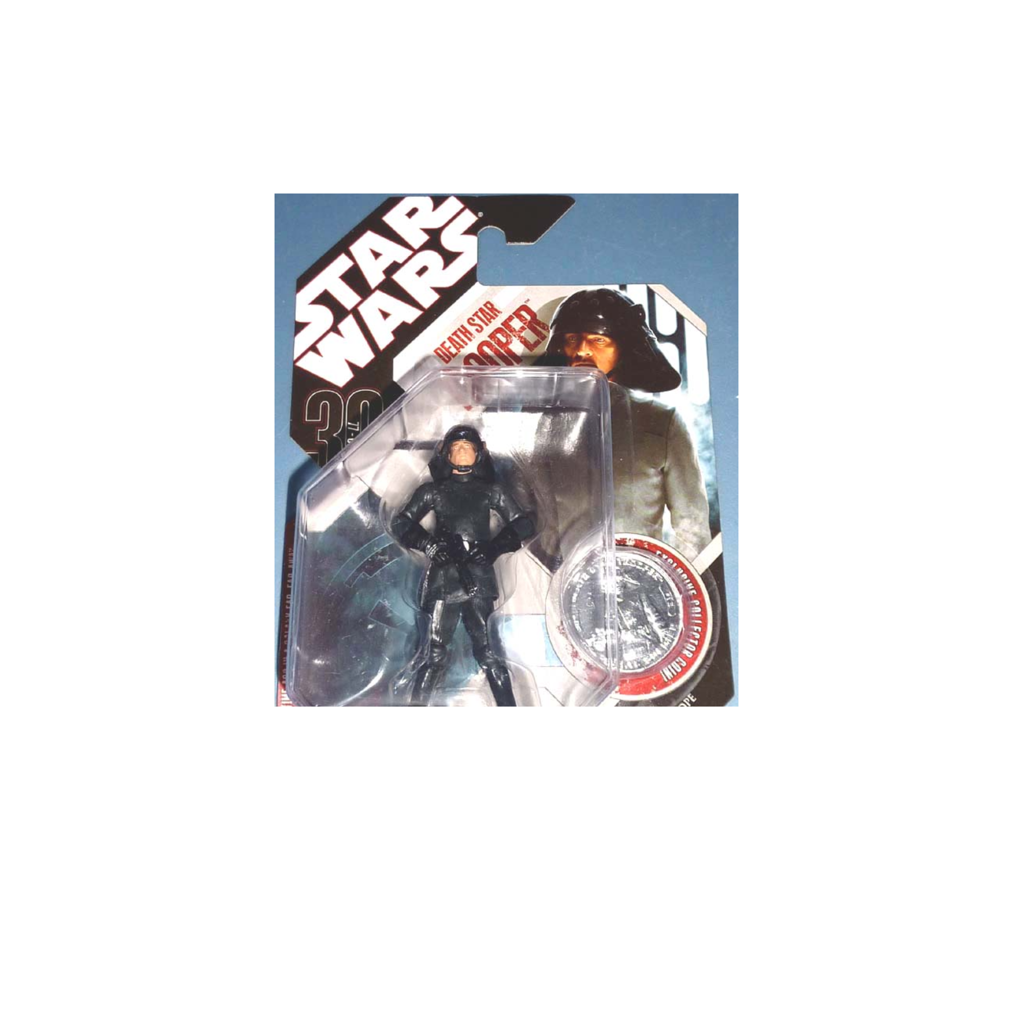 Star Wars Death Star Trooper with Coin 2007 30th Anniversary