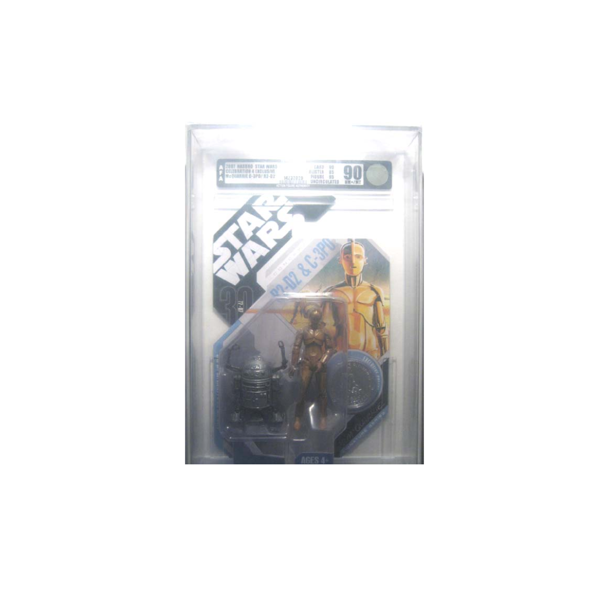 Star Wars McQuarrie Concept Figures R2-D2 & C-3PO Celebration IV Convention Exclusive