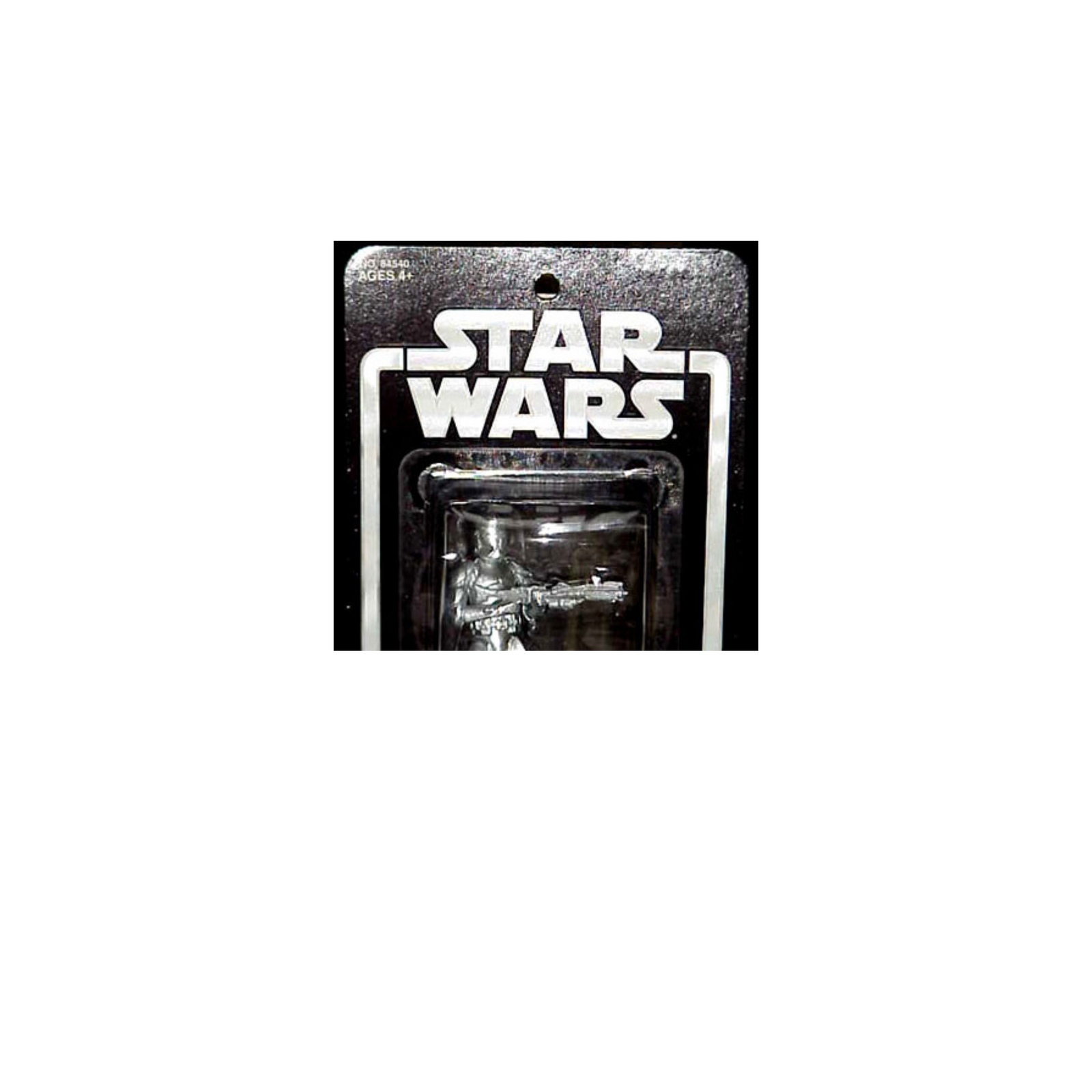 Star Wars Silver Clone Trooper 2003 Exclusive Action Figure