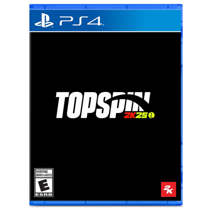 TOPSPIN 2K25 PlayStation 4