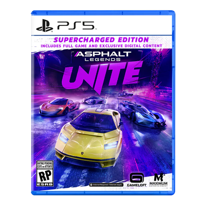 ASPHALT LEGENDS UNITE: SUPERCHARGED EDITION PLAYSTATION 5