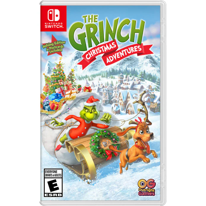 THE GRINCH CHRISTMAS ADVENTURE HOLIDAY EDITION 2024 Nintendo Switch