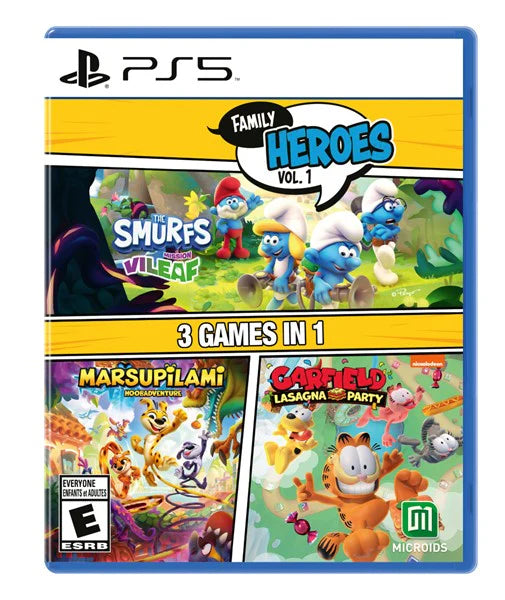 FAMILY HEROES VOL 1 PlayStation 5
