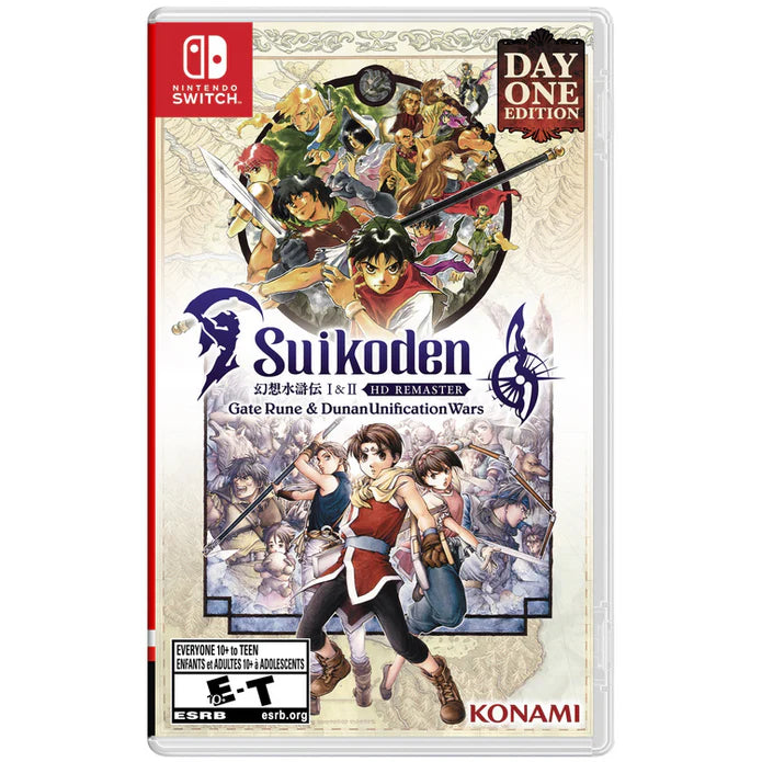 Suikoden I & II HD Remaster Day One Nintendo Switch