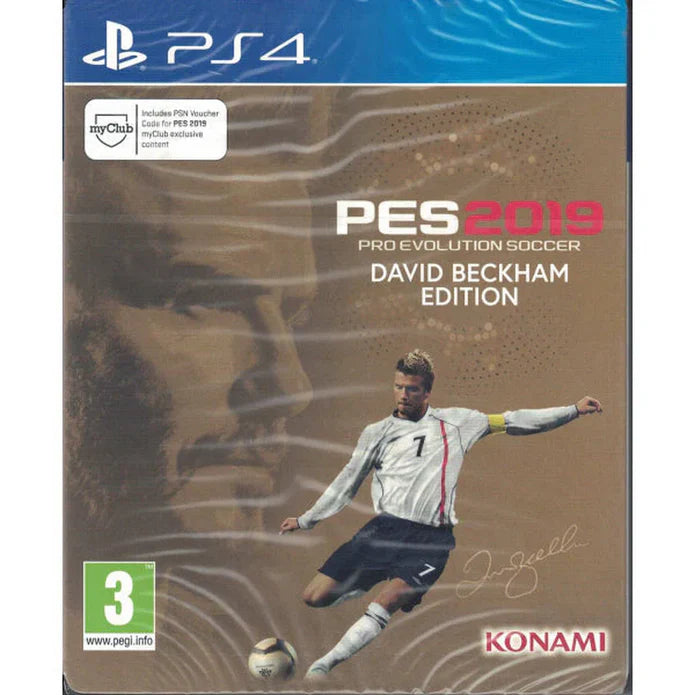 PES Pro Evolution Soccer 2019 David Beckham Edition SteelBook PlayStation 4