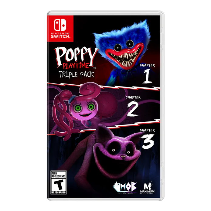 Poppy Playtime Triple Pack Nintendo Switch