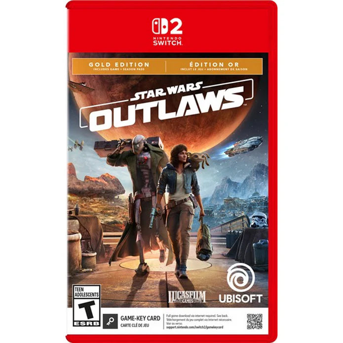 Star Wars Outlaws Gold Edition [Game-Key Card] Nintendo Switch 2