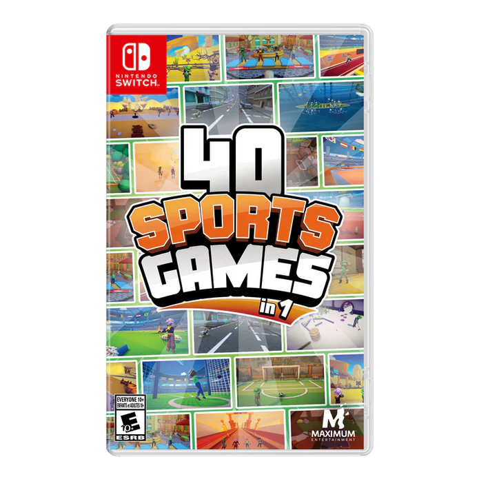 40 Sports Games in 1 Nintendo Switch