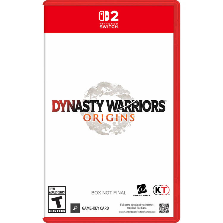 DYNASTY WARRIORS: ORIGINS Nintendo Switch 2