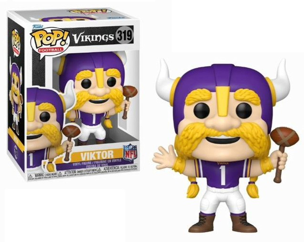 Pop! NFL Mascot Viktor Minnesota Vikings