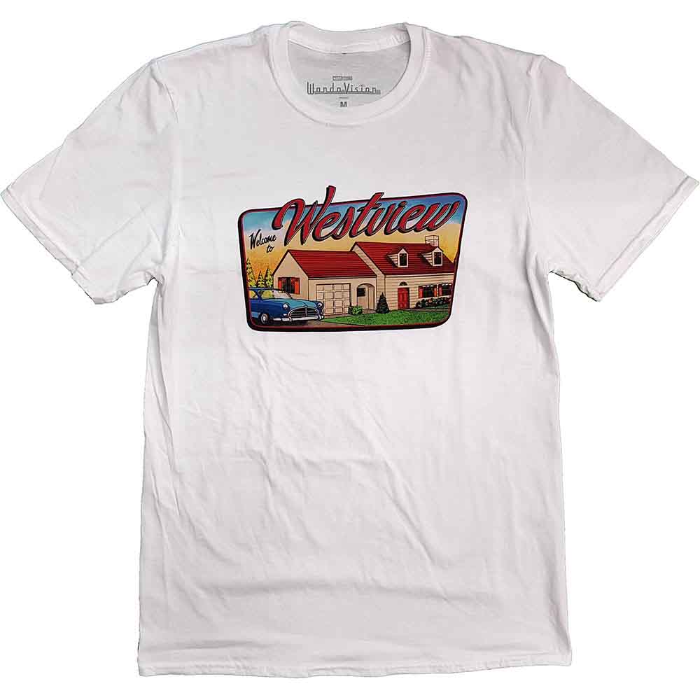 MARVEL COMICS WANDAVISION WESTVIEW T-SHIRT