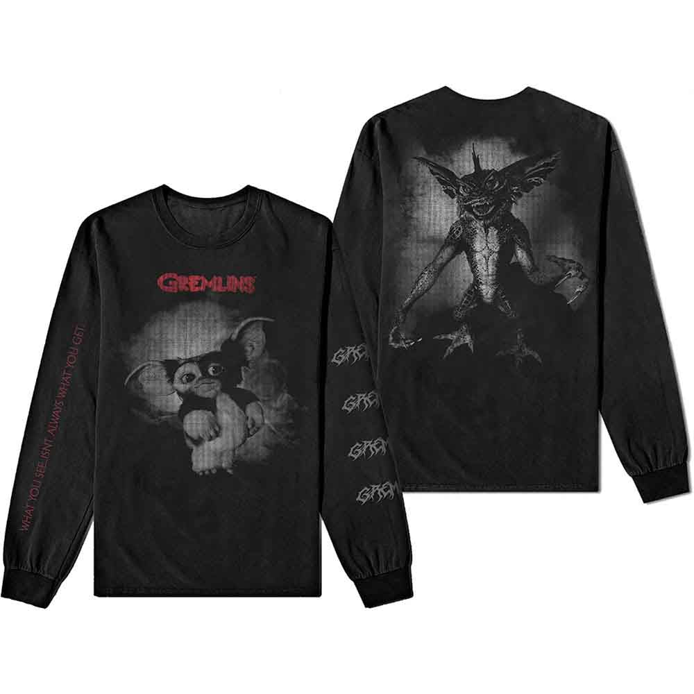 GREMLINS GRAPHIC LONG SLEEVE T-SHIRT