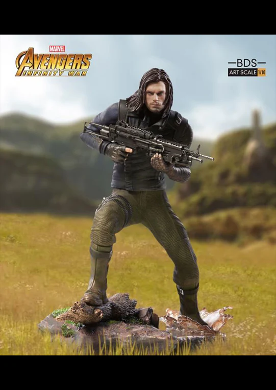 AVENGERS INFINITY WAR WINTER SOLDIER 1/10 BDS ART SCALE