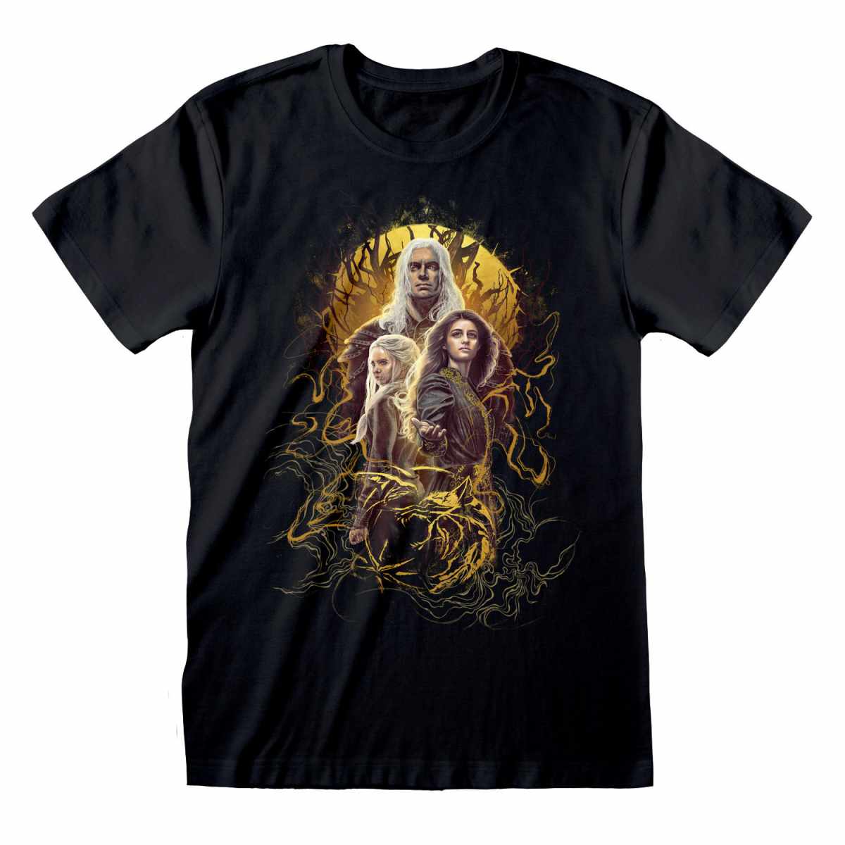 The Witcher Trio Poster T-Shirt