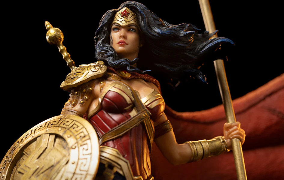 WONDER WOMAN UNLEASHED 1/10 DELUXE ART SCALE