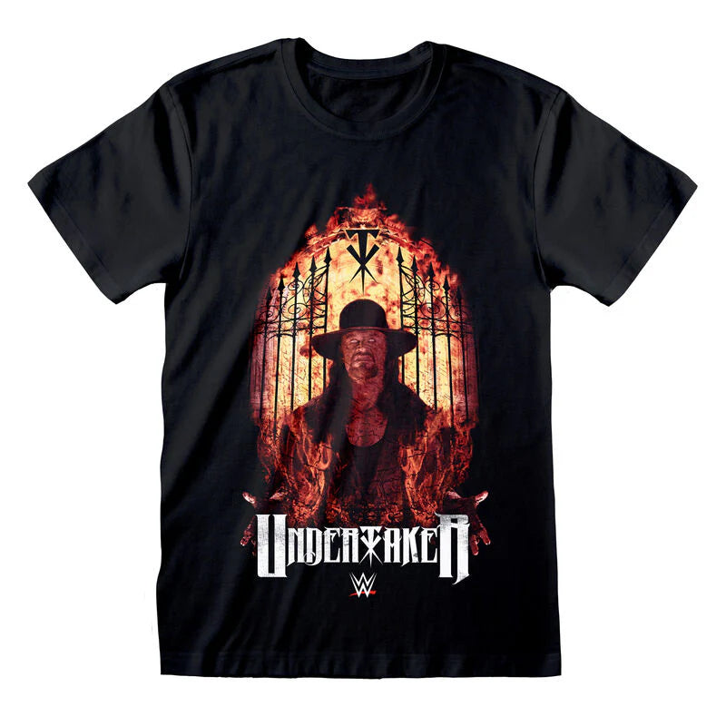 THE UNDERTAKER FLAMING GATES T-SHIRT
