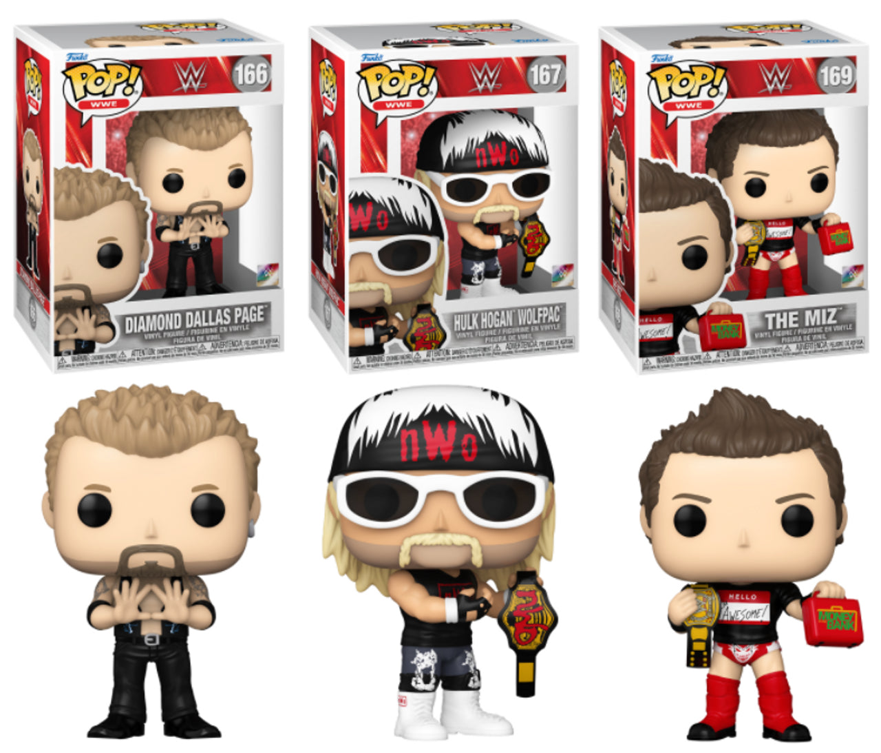 Pop! Complete Set 3 WWE Series 23
