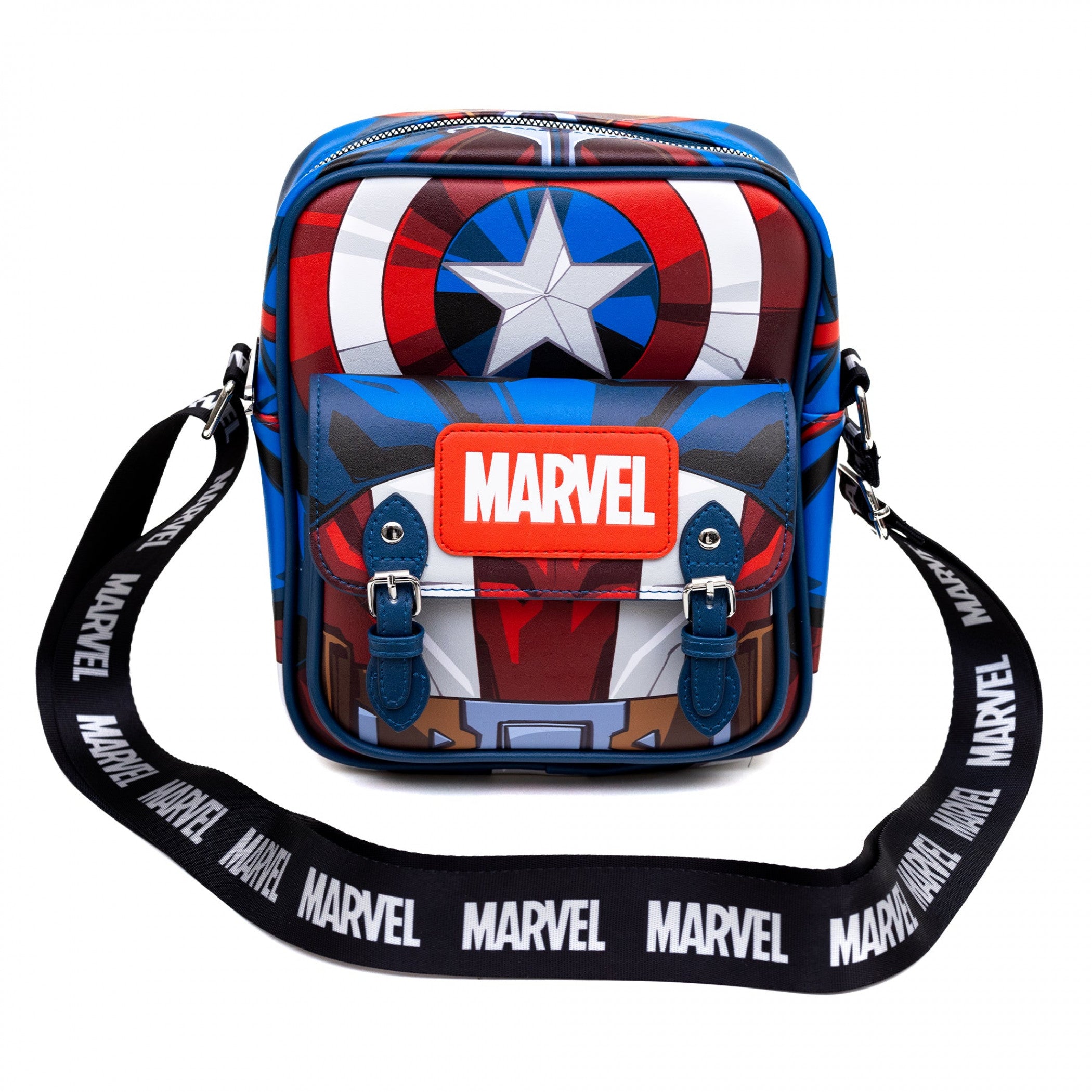 Captain America Hero Suit Crossbody Bag