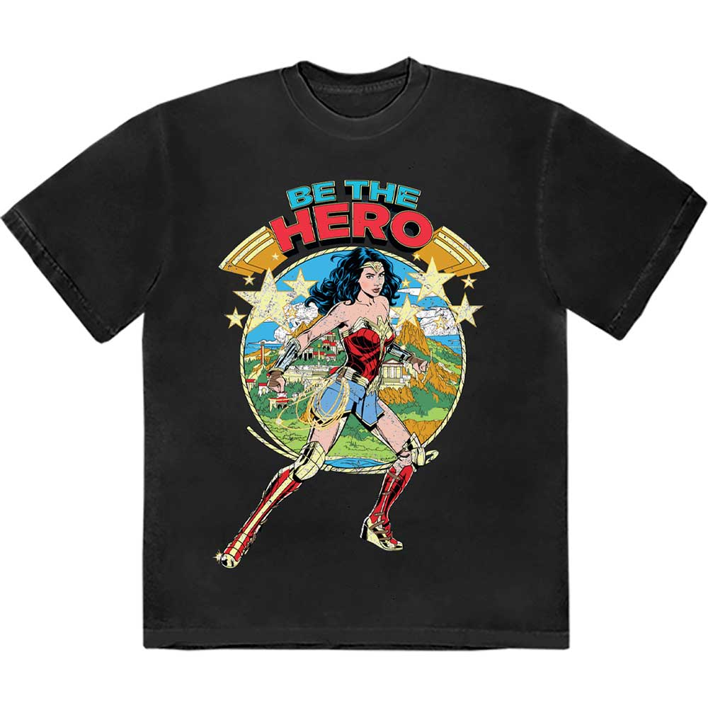DC COMICS WONDER WOMAN BE THE HERO T-SHIRT
