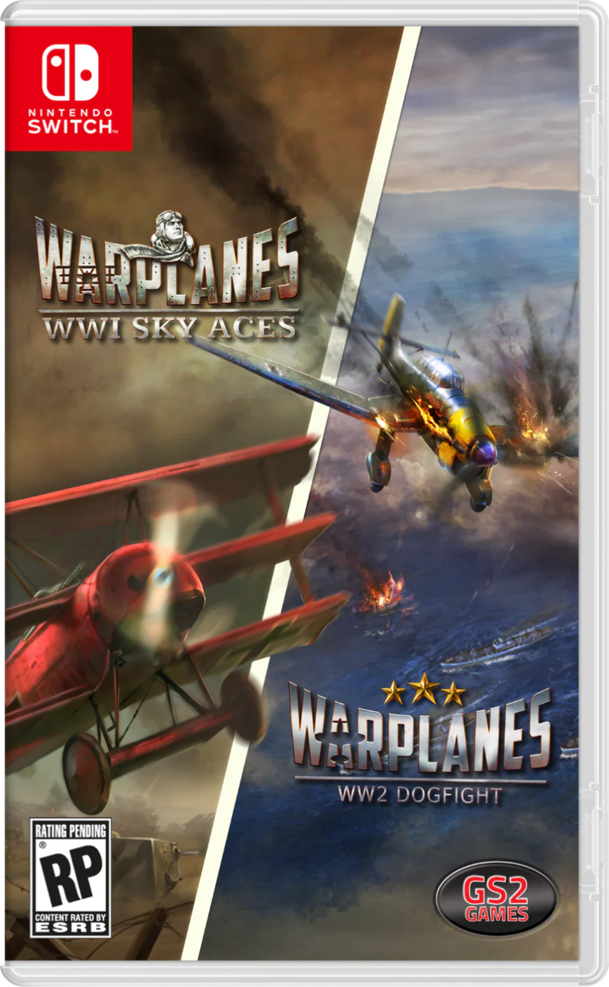 Warplanes WWI Sky Aces + WW2 Dogfight Nintendo Switch