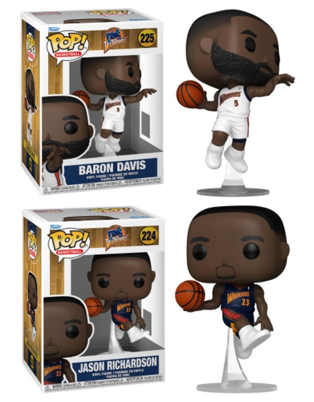 Pop! Combo 2 Golden State Warriors NBA