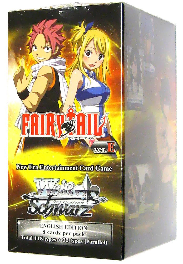 Bushiroad Weiß Schwarz Fairy Tail Ver.E Booster Pack English