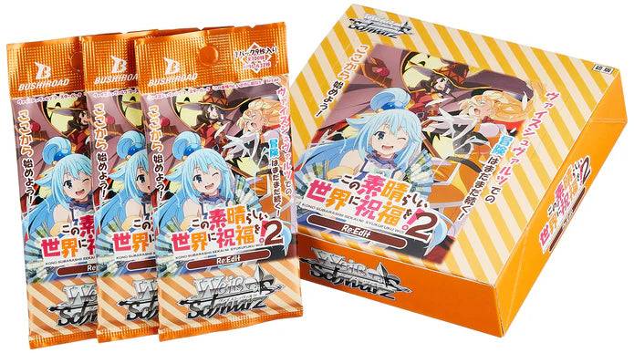 Weiss Schwarz Booster Pack Kono Suba Re: Edit Box