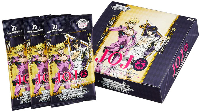 Jojo's Bizarre Adventure Golden Wind Weiss Schwarz Booster Pack Box