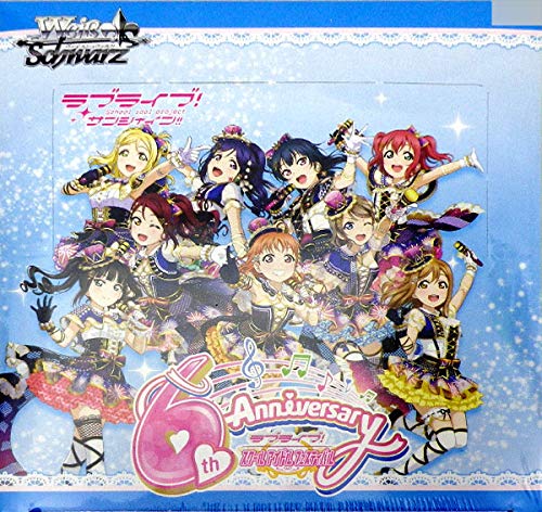 Weiss Schwarz Love Live Sunshine Booster Pack 6th Anniversary Edition