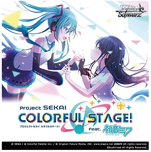 Weiss Schwarz Booster Pack Project Sekai Colorful Stage! Feat Hatsune Miku Box